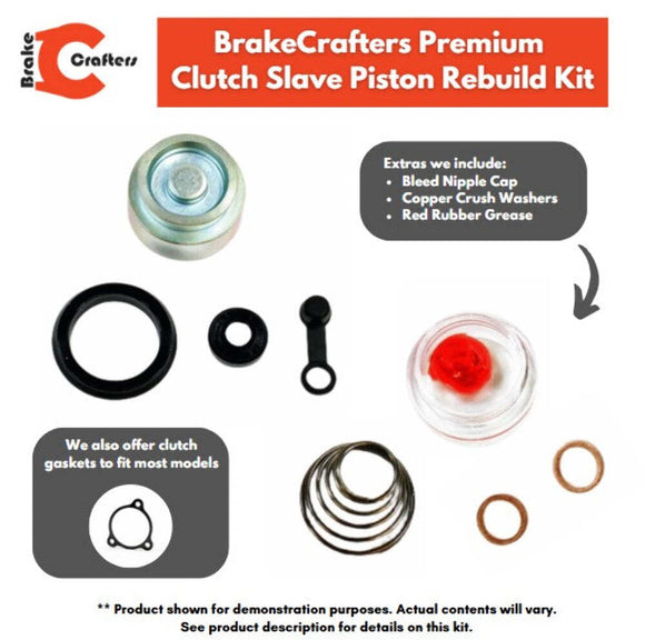 Clutch Slave Cylinder Repair Kit with OEM Piston for Select Honda Models