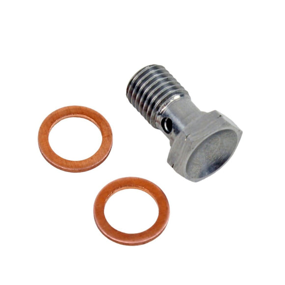 Banjo Bolt-Stainless Steel M10 x 1.25mm x 18mm Shank Length