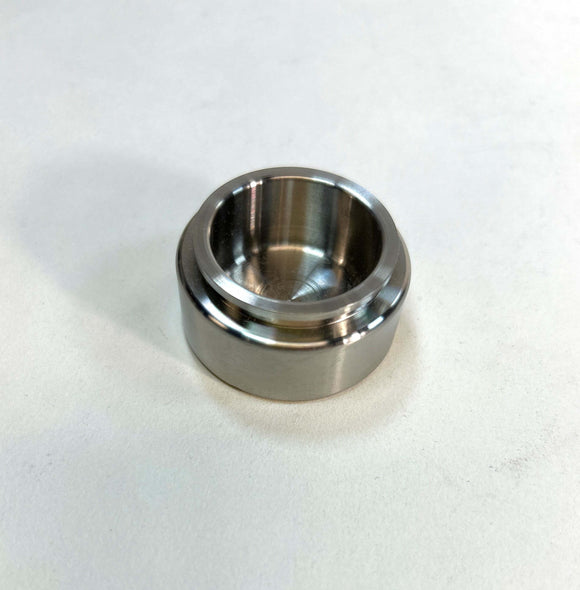 316L Stainless Steel Rear Brake Caliper Piston 43mm x 22mm Grooved for Kawasaki KZ1300, KZ1000, KZ650, 1000 LTD