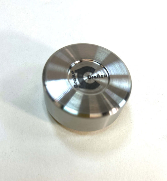316L Stainless Steel Rear Brake Caliper Piston 43mm x 22mm Grooved for Kawasaki KZ1300, KZ1000, KZ650, 1000 LTD