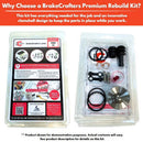 Brake Caliper Seal Kit for select Yamaha models -Rear-2