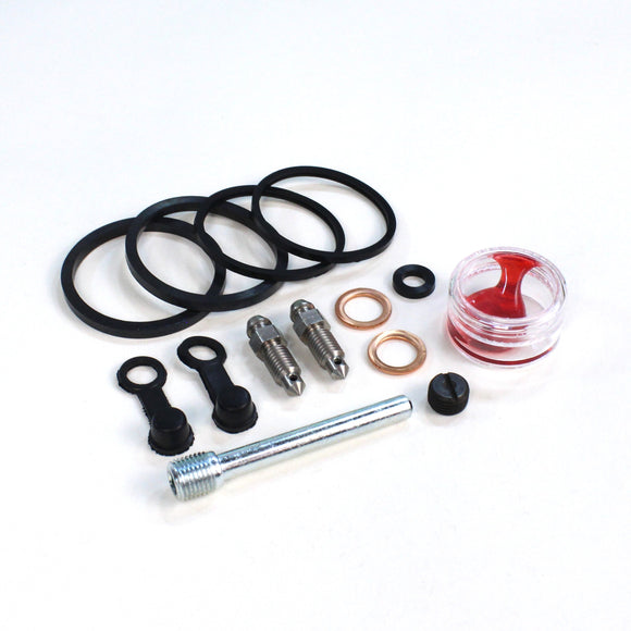 Brake Caliper Seal Kit with Sintered Pads and Caliper Pins