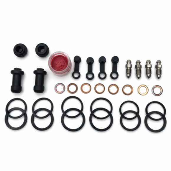 Brake Caliper Rebuild Kit for select Honda models Front 2 Calipers