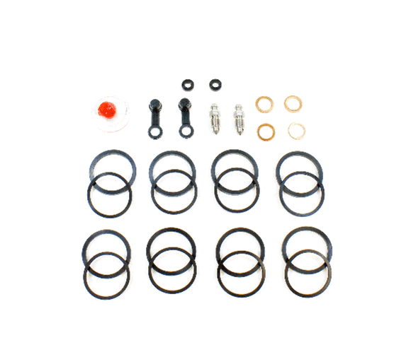 Brake Caliper Rebuild Kit for select Kawasaki models Front 2 Calipers