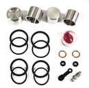 Brake Caliper Seal and Stainless Steel Piston Kit for Select Honda Models Front-2