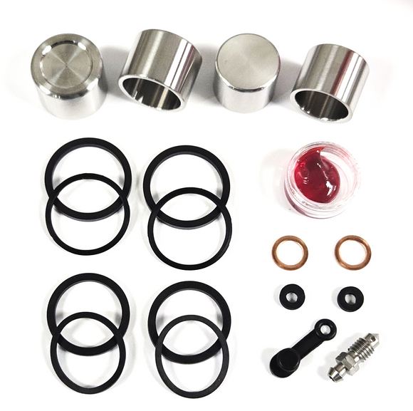Brake Caliper Seal and OEM Piston Kit for Select Honda Models Front