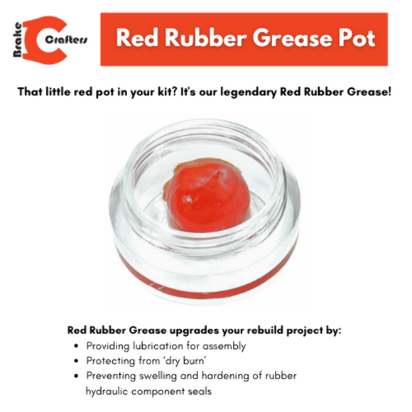 Clutch Master Cylinder Rebuild kit for select Yamaha models Clutch 2KW-W0099-00