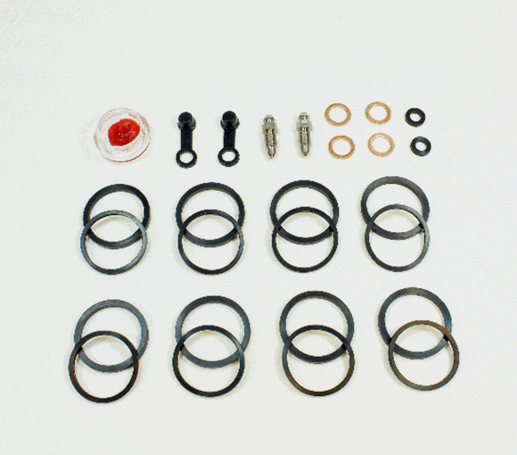 Brake Caliper Rebuild Kit for select Suzuki GSXR1000 K3 models Front 2 Calipers