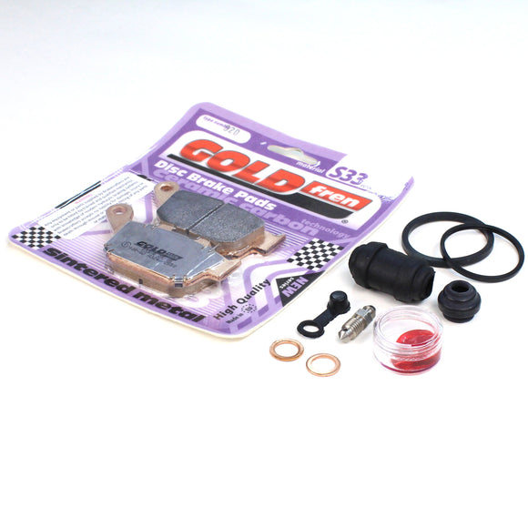 Brake Caliper Seal Kit and Brake Pads - One Caliper