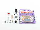 Brake Caliper Seal Kit with GoldFren Sintered Pads and Caliper Pins - Front-1