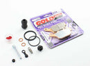 Brake Caliper Seal Kit with GoldFren Sintered Pads and Caliper Pins - Front-3
