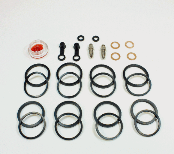 Brake Caliper Rebuild Kit for select Kawasaki ZX10R Ninja models Frt 2 Calipers