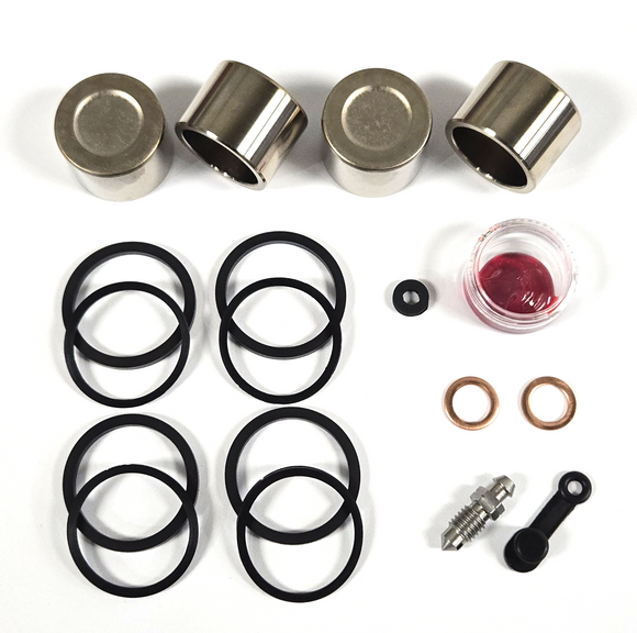 Brake Caliper Seal & OEM Piston Kit for Select Kawasaki Models Front