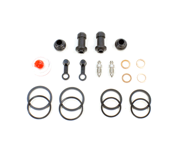 Brake Caliper Rebuild Kit for 1988-00 Honda GL1500 Goldwing Front 2 Calipers - 0