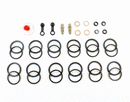 Brake Caliper Rebuild Kit for 1998-99 Kawasaki ZX6R Ninja Front 2 Calipers-1