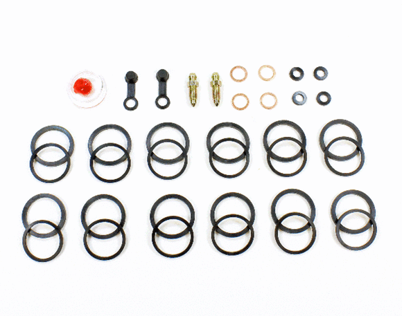 Brake Caliper Rebuild Kit for 1998-99 Kawasaki ZX6R Ninja Front 2 Calipers