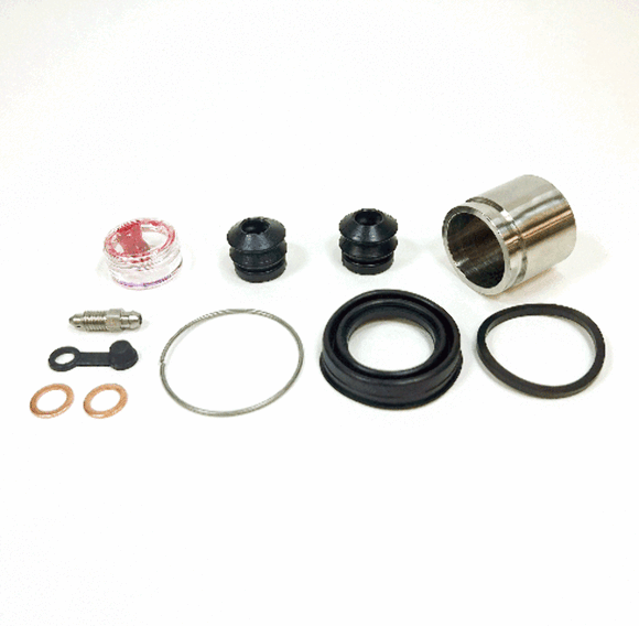 Brake Caliper Seal & Stainless Steel Piston Kit for Select Honda Models Rear