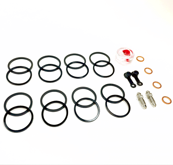 Brake Caliper Rebuild Kit for select Kawasaki Ninja models Front 2 Calipers