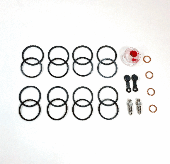 Brake Caliper Rebuild Kit for Kawasaki Ninja 636 models Front 2 Calipers