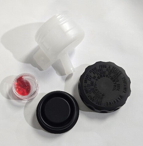 BrakeCrafters Master Cylinder Reservoir Kit for Select Kawasaki Models - Rear