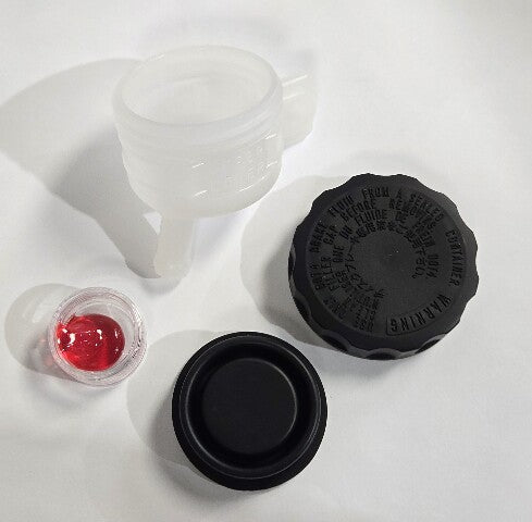 BrakeCrafters Master Cylinder Reservoir Kit for Select Kawasaki Models - Rear