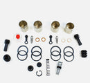Brake Caliper Seal Kits for Front (2) & Rear Caliper with Master Cylinder Rebuild Kit-1