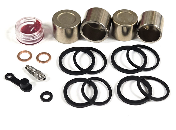Brake Caliper Seal & OEM Piston Kit for Select Kawasaki Models Front