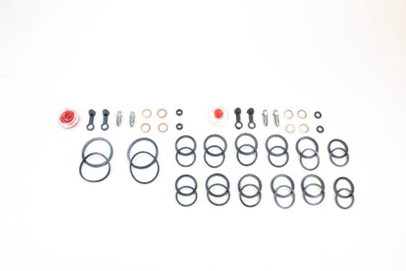 Brake Caliper Repair Seal Kit for 2001-2002 Suzuki GSXR 1000 GSXR1000 Front Rear