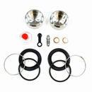 Brake Caliper Rebuild Seal+Stainless Piston Kit for select Honda models Rear-1