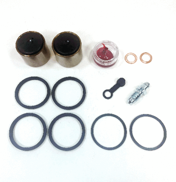 Brake Caliper Seal+OEM Piston Kit for Harley Davidson Softail Rear