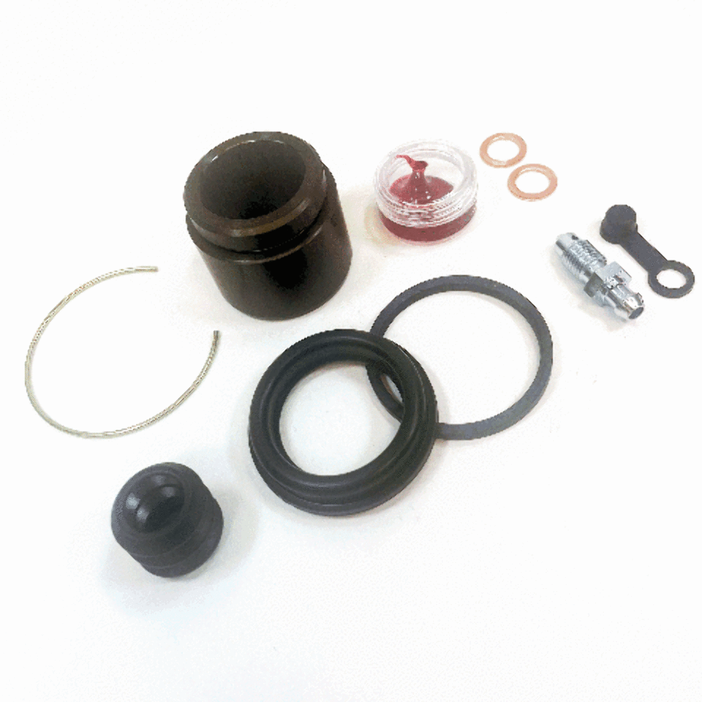 Brake Caliper Seal+OEM Piston Kit for Harley Davidson 1984-1999 Front