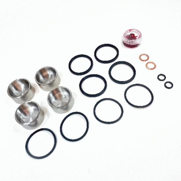 Brake Caliper Seal+OEM Piston Kit for H-D 00-07 Big Twin 00-03 XL Front/Rear
