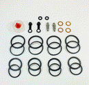Brake Caliper Seal Kit w/ OEM Piston for 1982 Honda Nighthawk 650 CB650SC Front-3