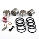 Brake Caliper Seal & Stainless Steel Piston Kit Honda CBR Models Front 1 Caliper-1