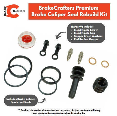 Brake Caliper Seal Kit for Newer Harley-Davidson Softail Models Front