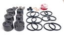 Front Brake Caliper Kit for Harley-Davidson Trikes 14-18 4 Large 2 Small Pistons-2