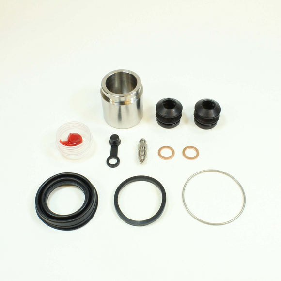 Brake Caliper Seal+Stainless Steel Piston Kit for 1975-1977 Honda GL1000 Front