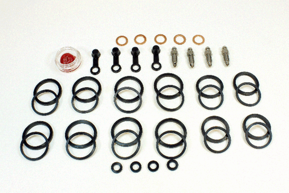 Brake Caliper Rebuild Kit for select Kawasaki models Front 2 Calipers