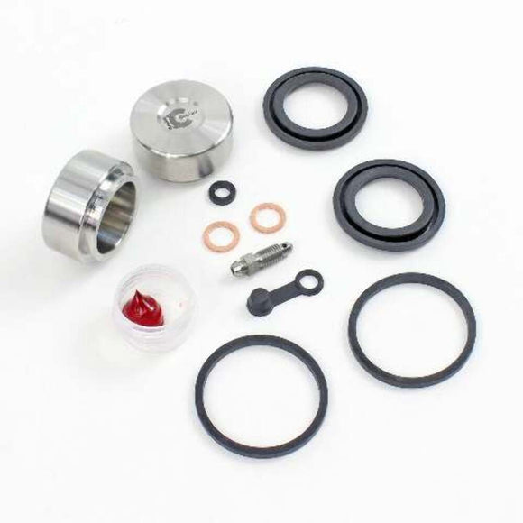 Brake Caliper Seal & Stainless Steel Piston Kit for select Kawasaki models -Rear