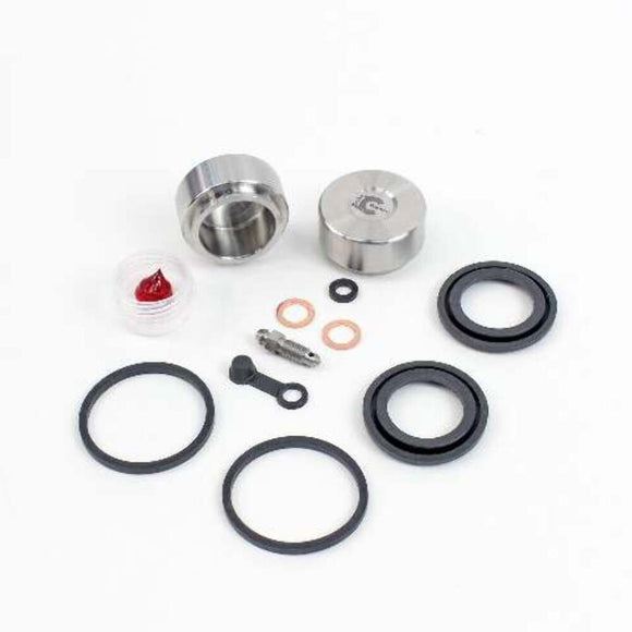 Brake Caliper Seal & Stainless Steel Piston Kit for select Kawasaki models -Rear