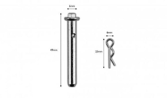 Brake Pad Caliper Pins for select Kawasaki & Suzuki models (check fitment table)