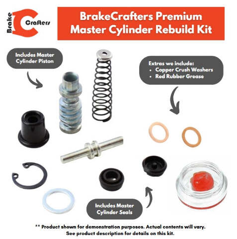 Rear Master Cylinder Repair Kit for Harley Davidson XL 07-13
