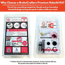 Rear Master Cylinder Repair Kit for Harley Davidson XL 07-13-2