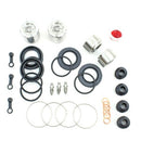 Brake Caliper Seal+Master Cylinder Mega Kit for 1975-1977 Honda GL1000-5