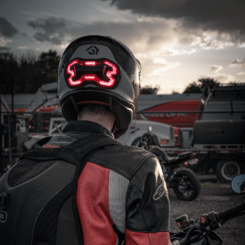 Brake Free Helmet Light USB-C - Black