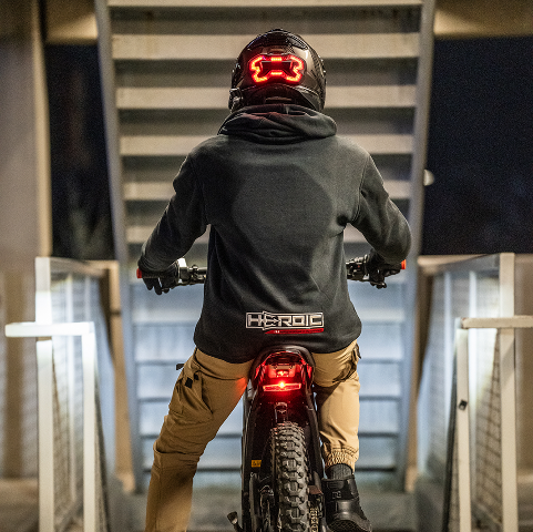 Brake Free Helmet Light USB-C - Black