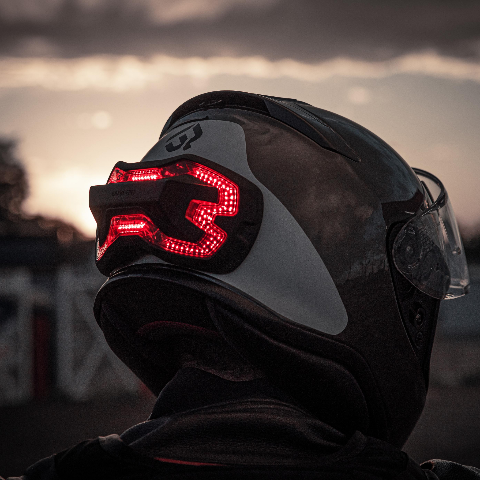 Brake Free Helmet Light USB-C - Black