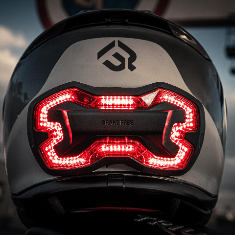 Brake Free Helmet Light USB-C - Black