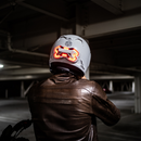 Brake Free Helmet Brake Light - White USB-C-5