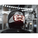 Brake Free Helmet Brake Light - White USB-C-6